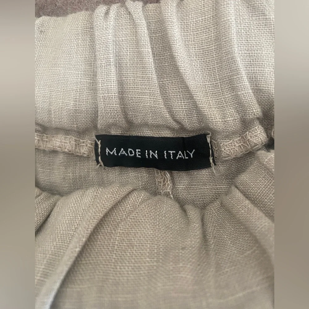 Italian Boutique Linen Skirt - Picture 6 of 8